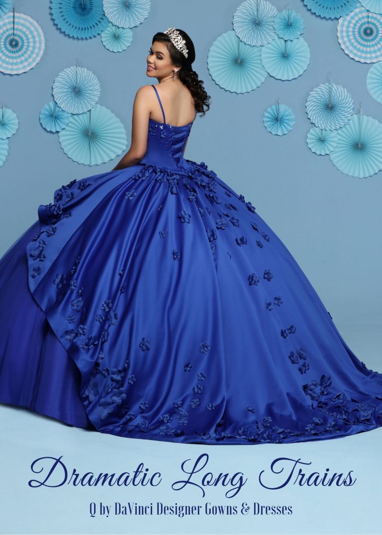 quinceanera dresses with long trains