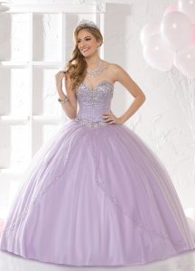 Lilac Quinceanera Dress: Q by DaVinci Style #80331