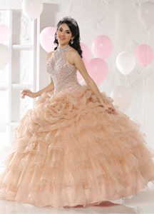 Q by DaVinci Blush Pink Quinceanera Dress Style 80335