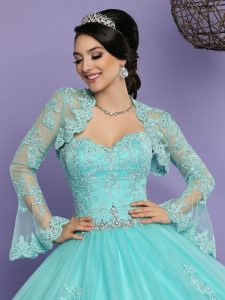 Quinceanera Dress with Satin Jacket Style #80371