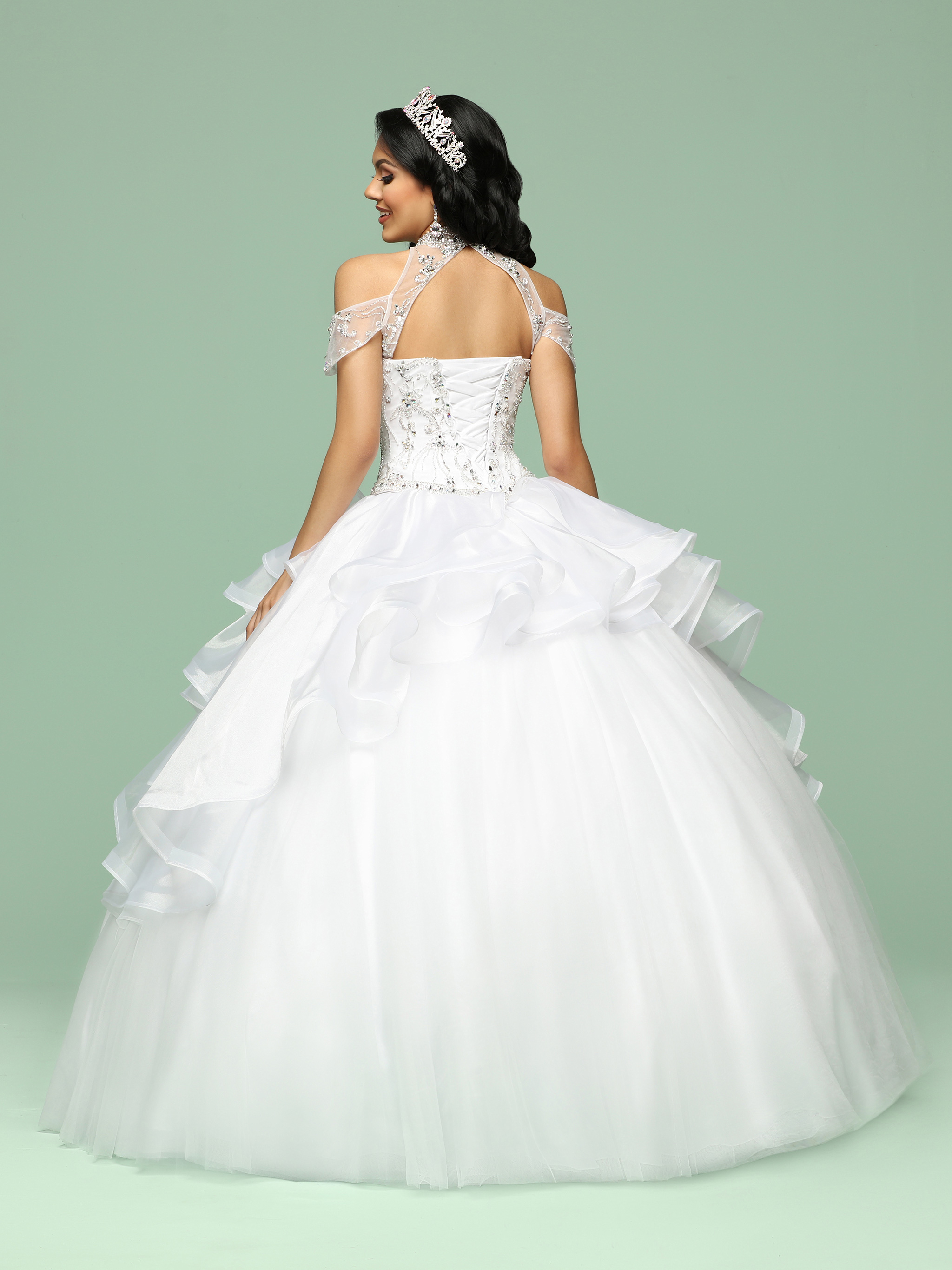 White Quinceanera Dresses for 2021 - Q by DaVinci