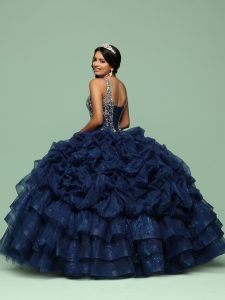 Indigo Quinceanera Dress Style 80404