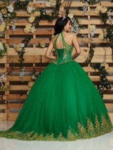 Emerald Green Quinceanera Dress: Q by DaVinci Style 80424
