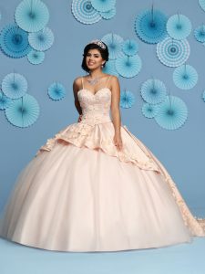 Quinceanera Dress with Satin Jacket Style #80445