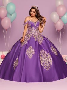 Purple Quinceanera Dress: Q by DaVinci Style 80479