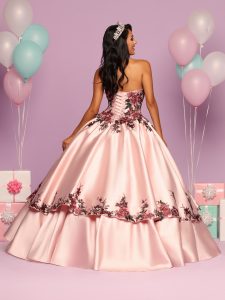 Quinceanera Dress with Satin Jacket Style #80483