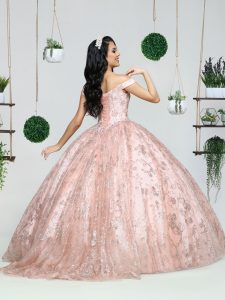 Q by DaVinci Blush Pink Quinceanera Dress Style 80494