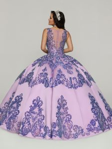 Unique Sequin Applique Quinceanera Dress Style 80514