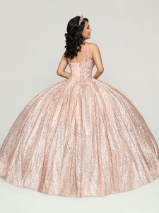 Sequin Tulle Quinceanera Dress Style 80519
