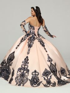 Two-Tone Blush & Indigo Quinceanera Dress Style 80524