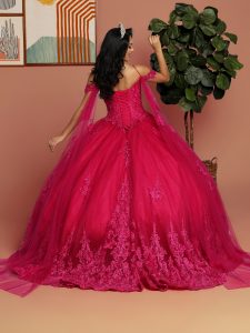 Quinceanera Dress with Sweep Train