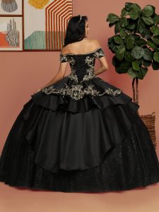Black Quinceanera Dress: Q by DaVinci Style 80532