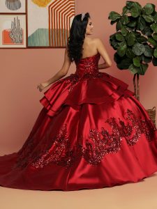 Quinceanera Dress with Satin Jacket Style #80540