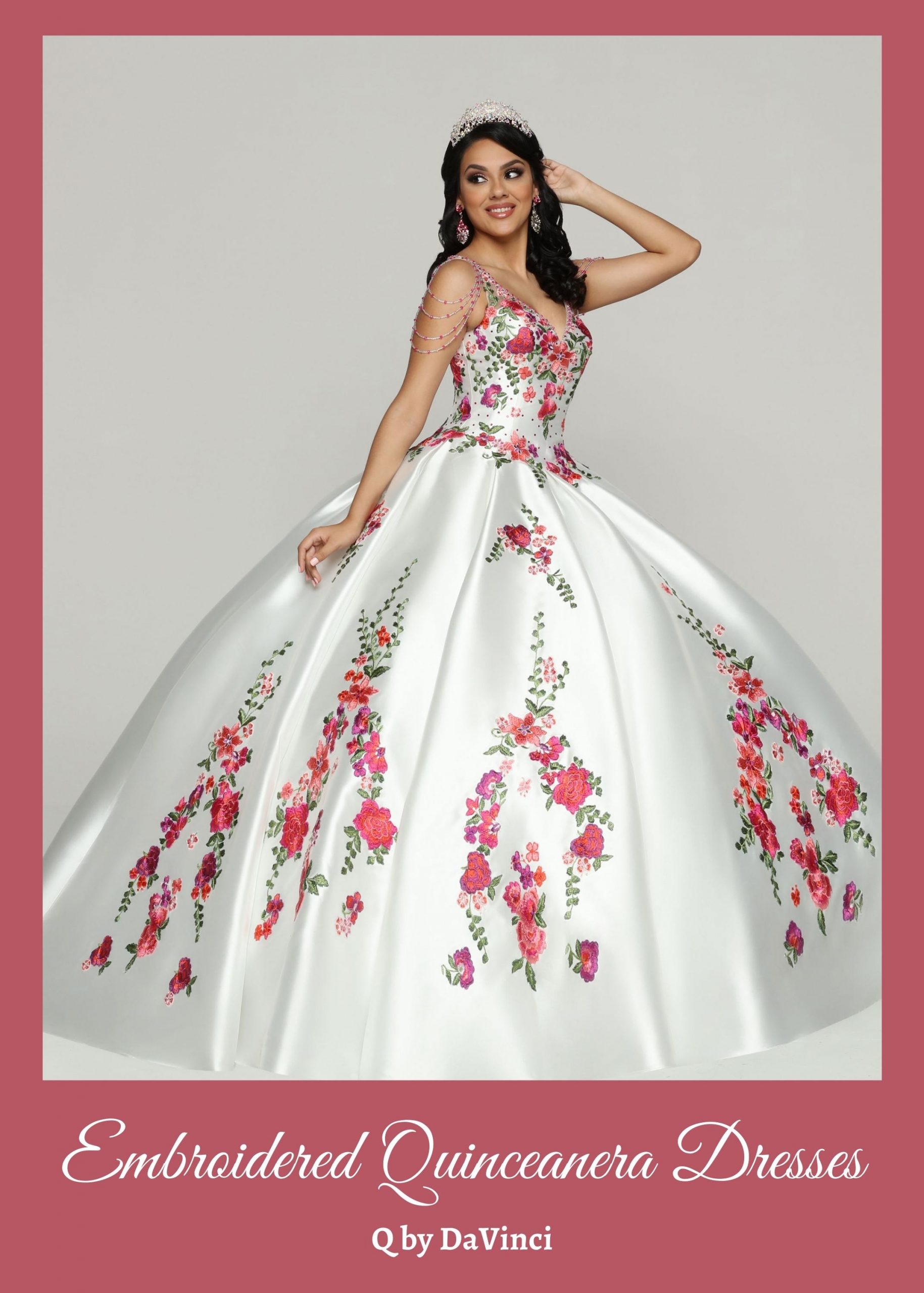 Embroidered Quinceanera Dresses for 2021-2022