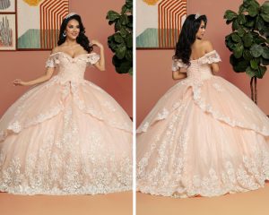 Flamingo Pink Quinceanera Dress Style #80536