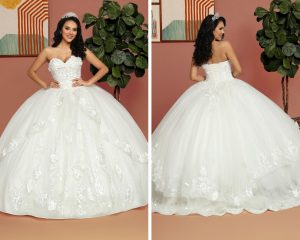 White Quinceanera Dress Style #80538