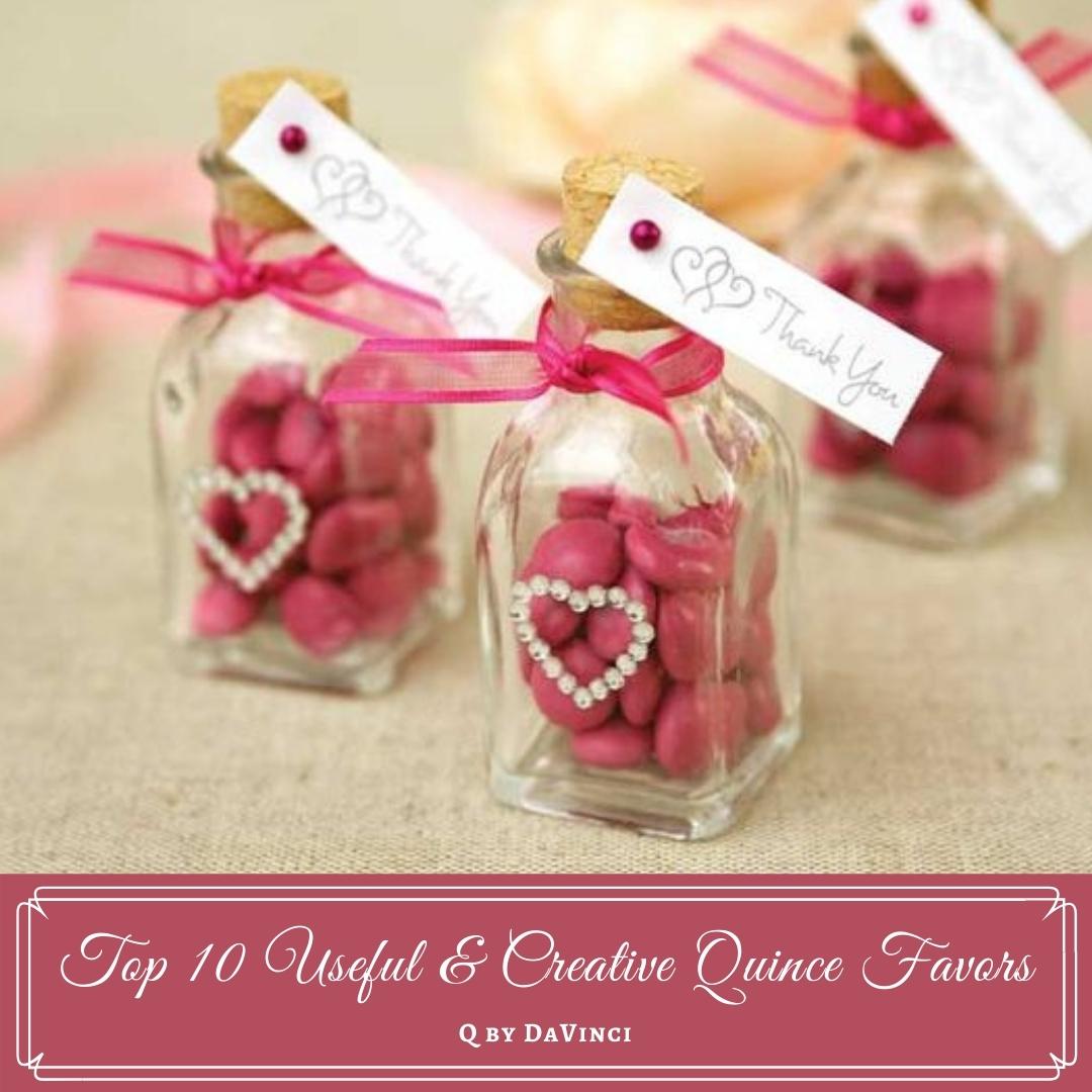 Top 10 Useful & Creative Quinceanera Favors