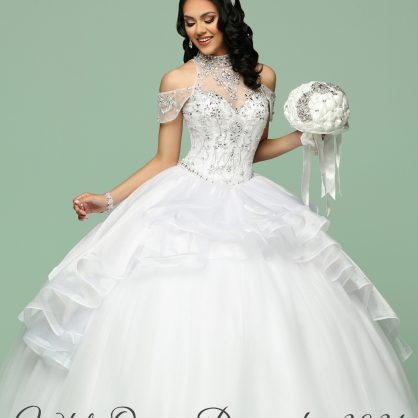 Champagne Quinceanera Dresses for 2021 - Q by DaVinci